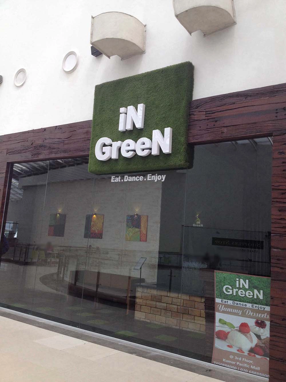 In Green at kumar Pacific mall